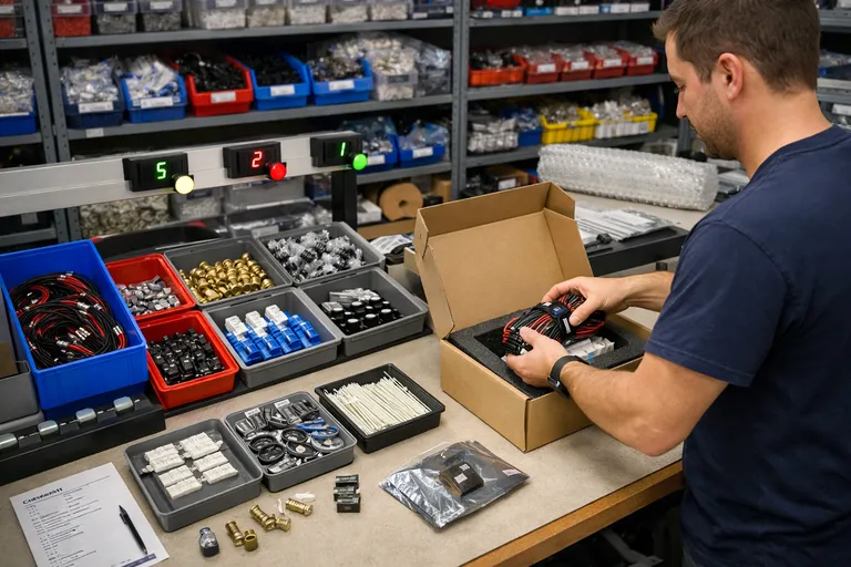 Kitting et ensembles dans un WMS : comment suivre les composants, ensembles et packs marketing